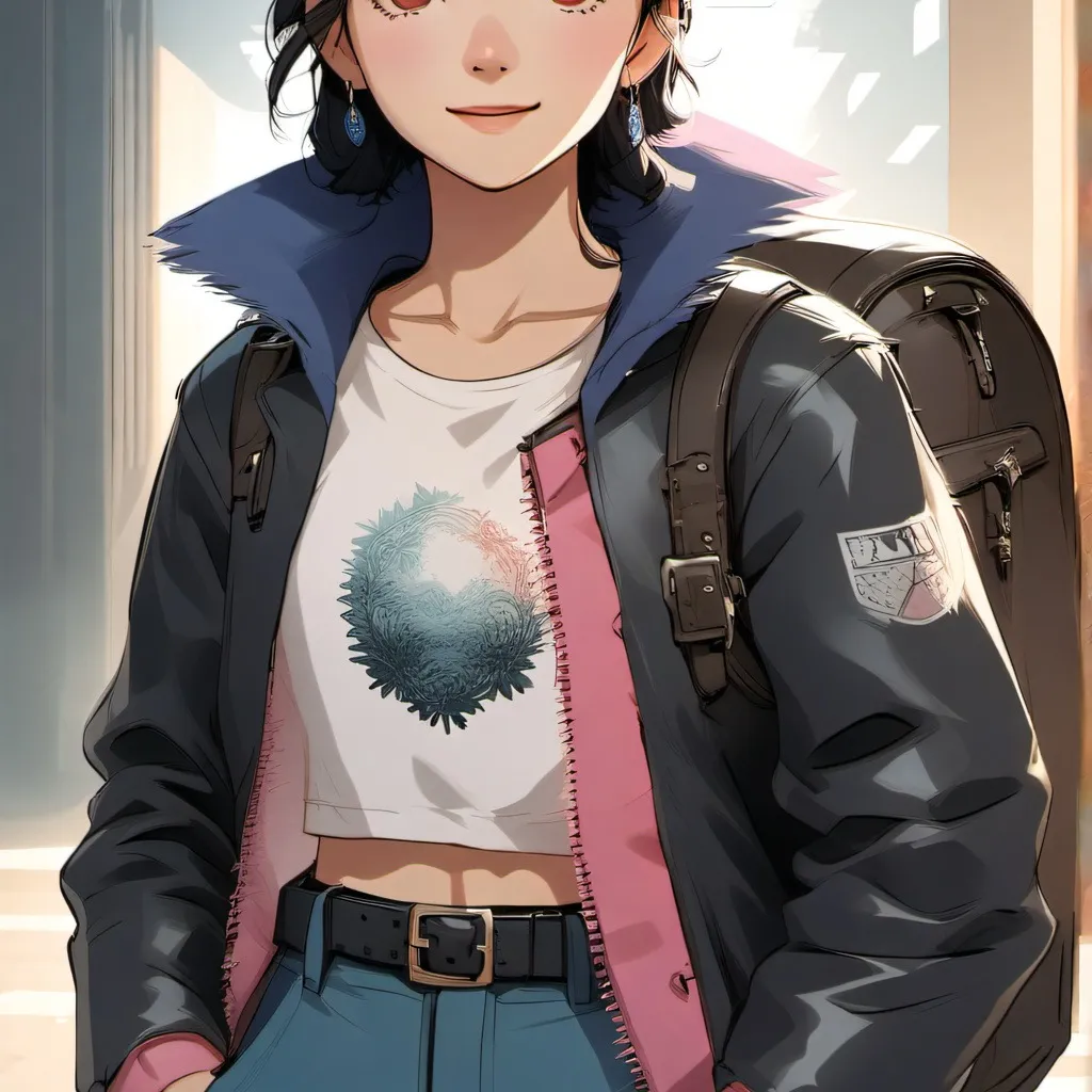 chat with ai character: 12 year girlfriend