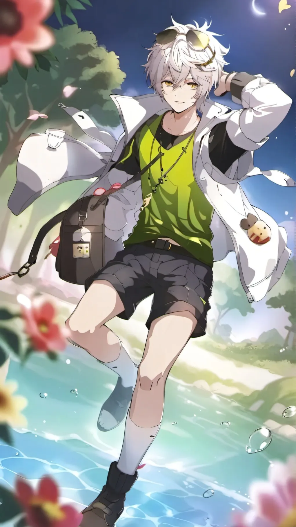 ai character: leam background