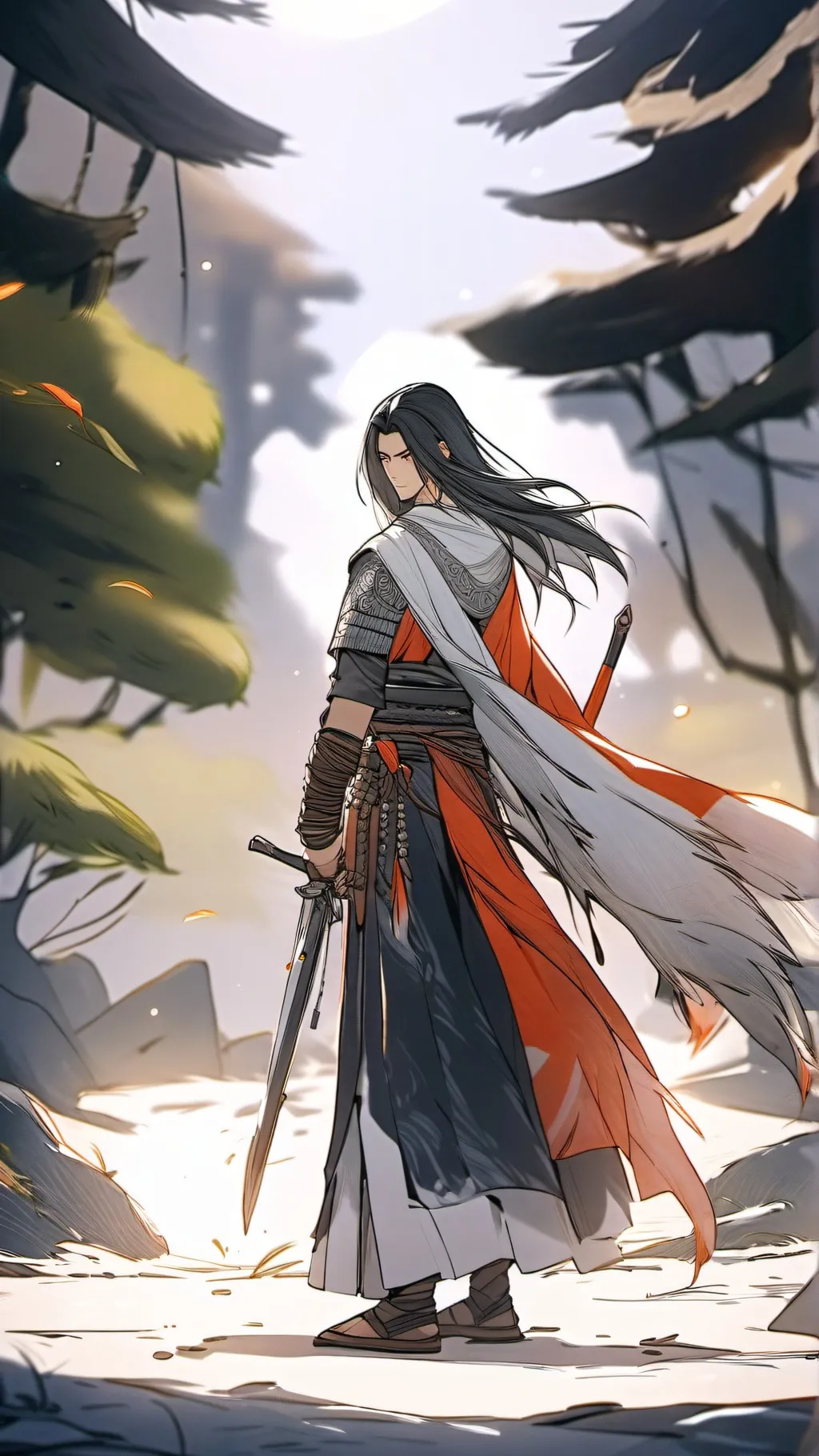 ai character: The Uprise HIDDENN background