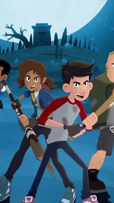 ai character: THE HUNT background