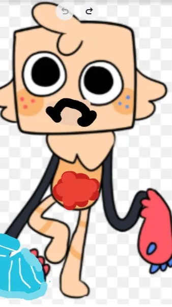 ai character: goob hurt au background