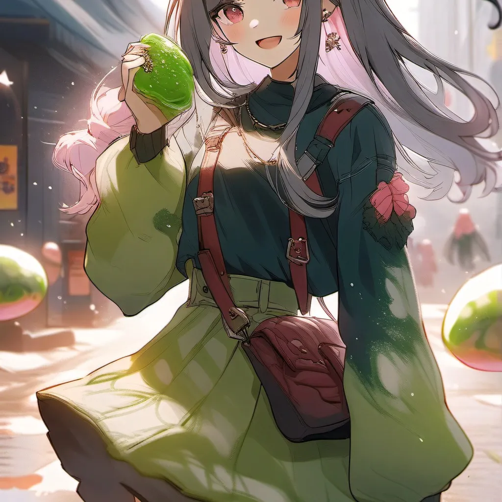 chat with ai character: Slime girl Layla