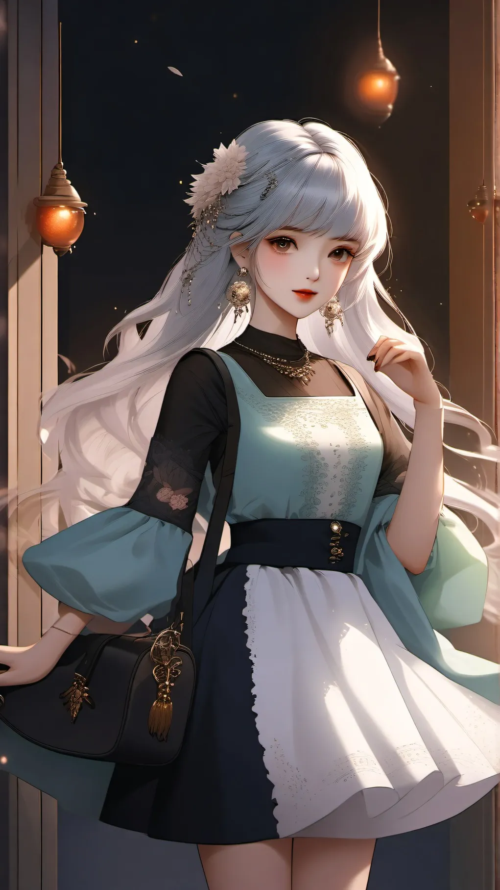 ai character: iris background