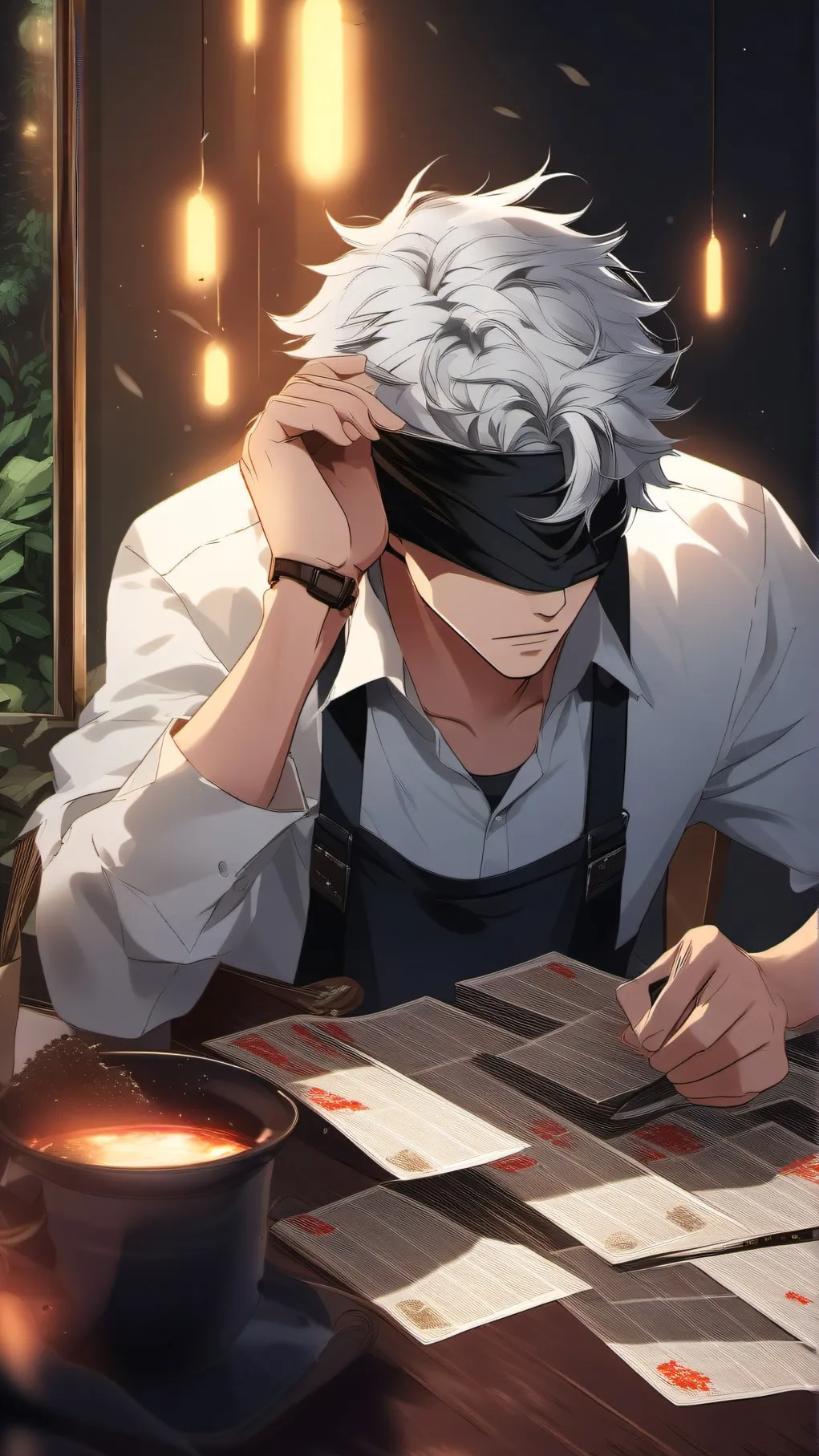 ai character: Cole background