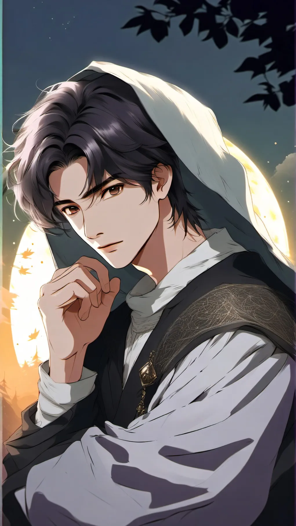 ai character: Adam background