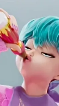 ai character: Baby saja background