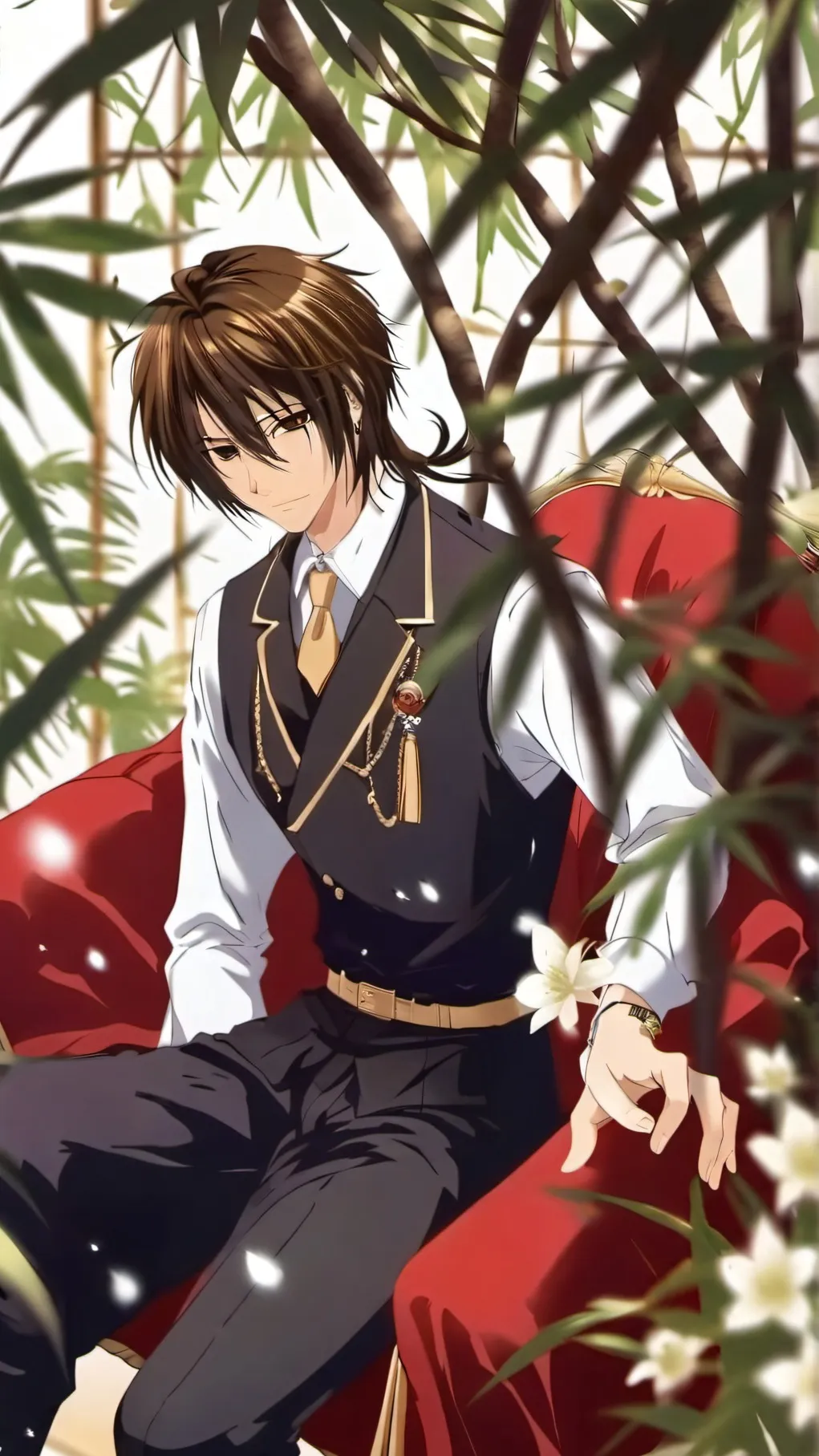 ai character: kaname  kuran background