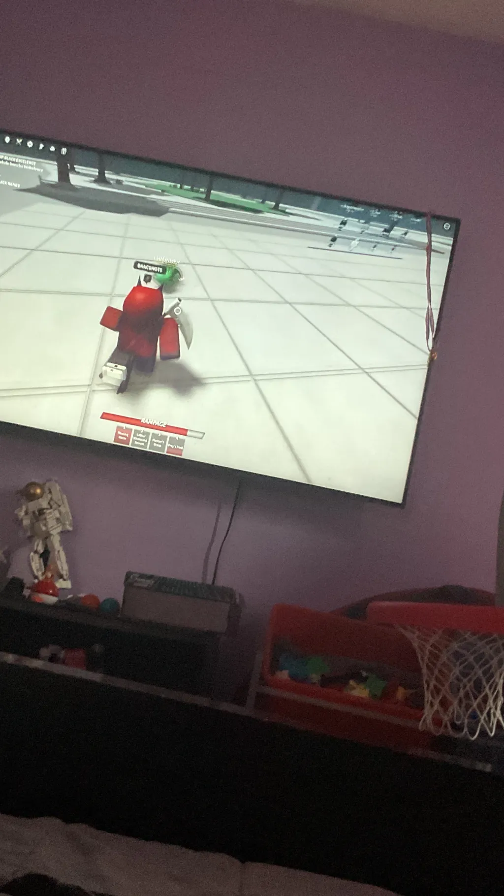 ai character: SPRUNKI land background