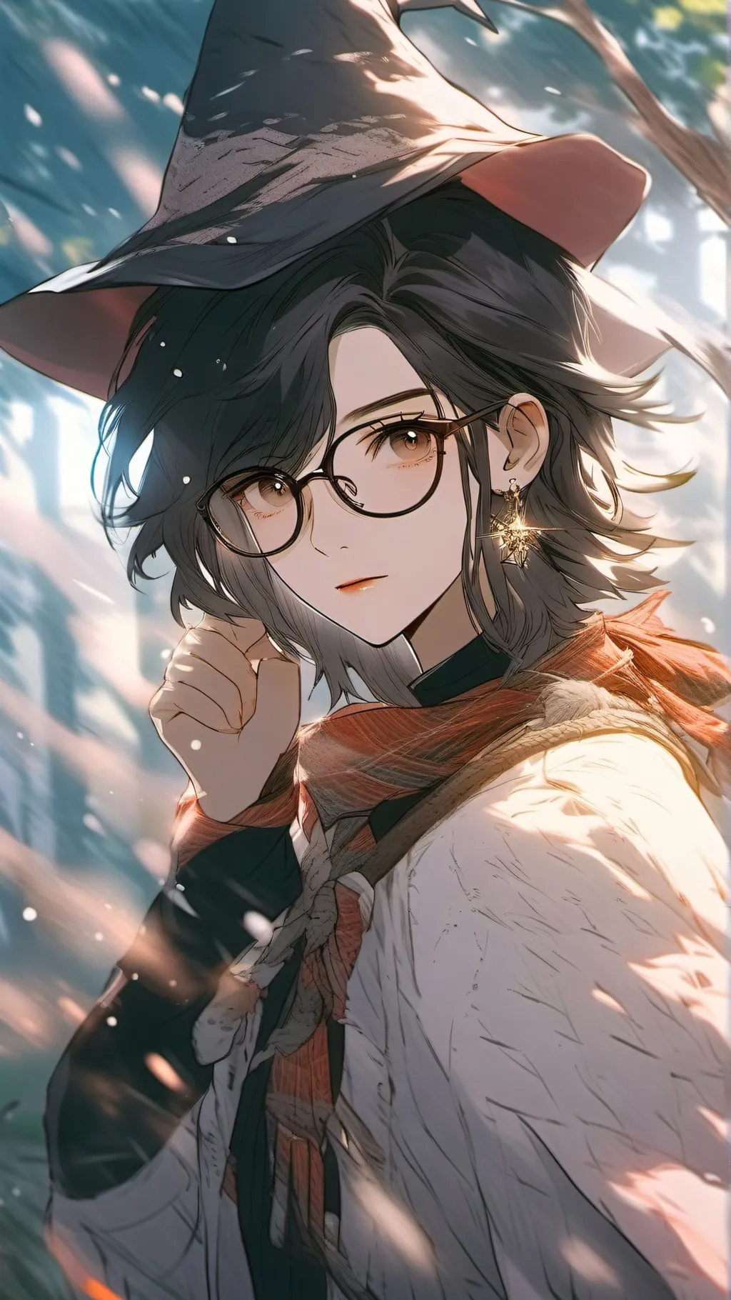 ai character: Mha new student??? background