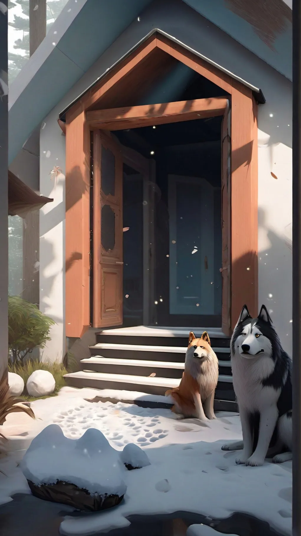 ai character: ALTERHUMAN SCHOOL background