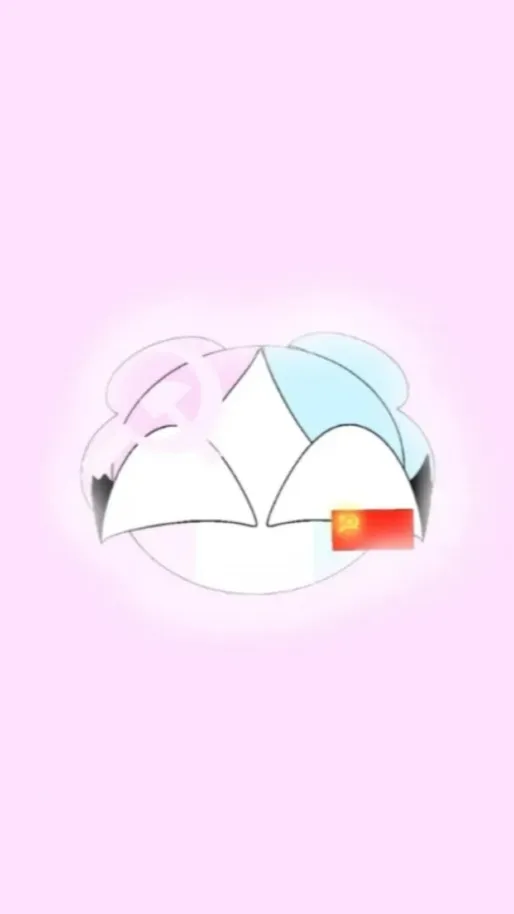 ai character: Female Countryball background