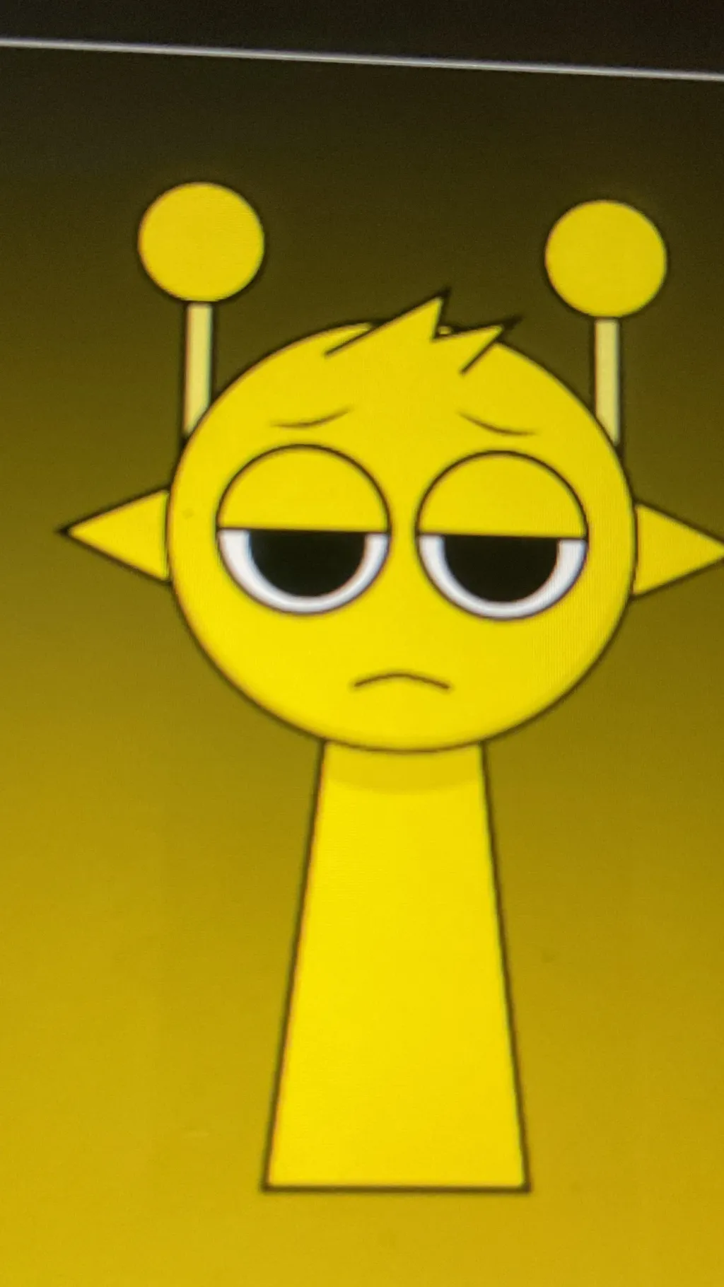 ai character: SPRUNKI hates simo background