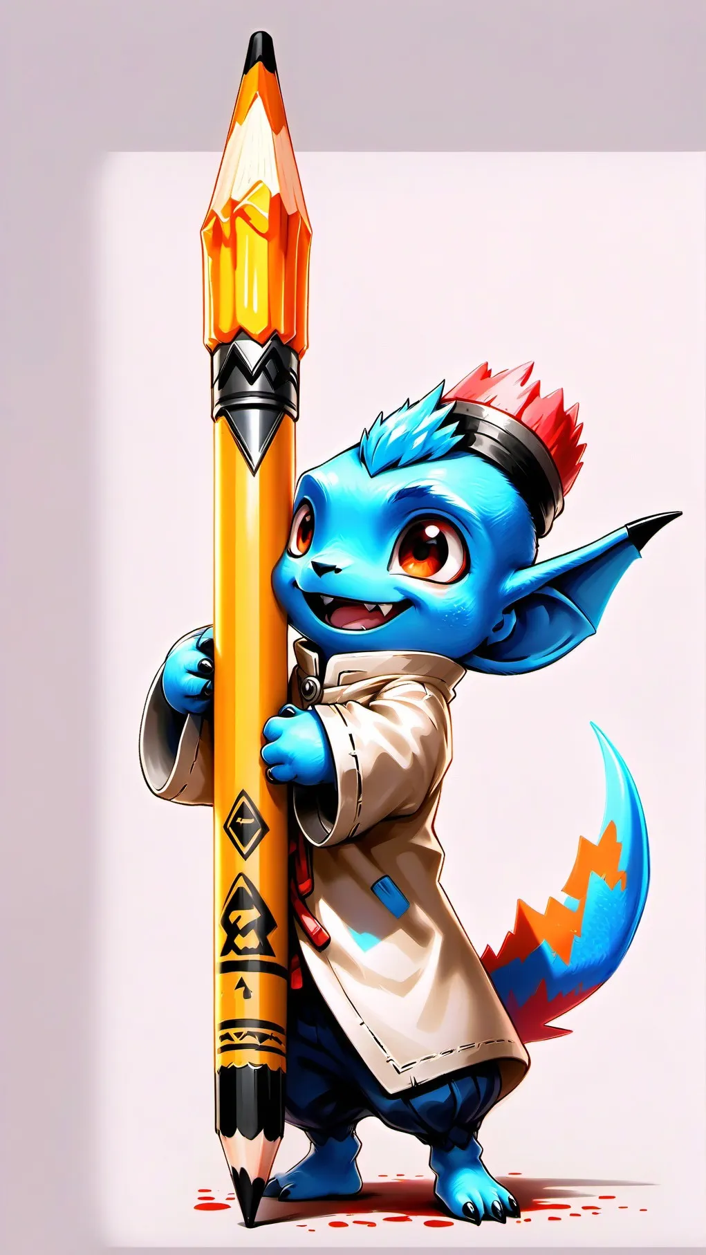 ai character: Magic Mark-errr background