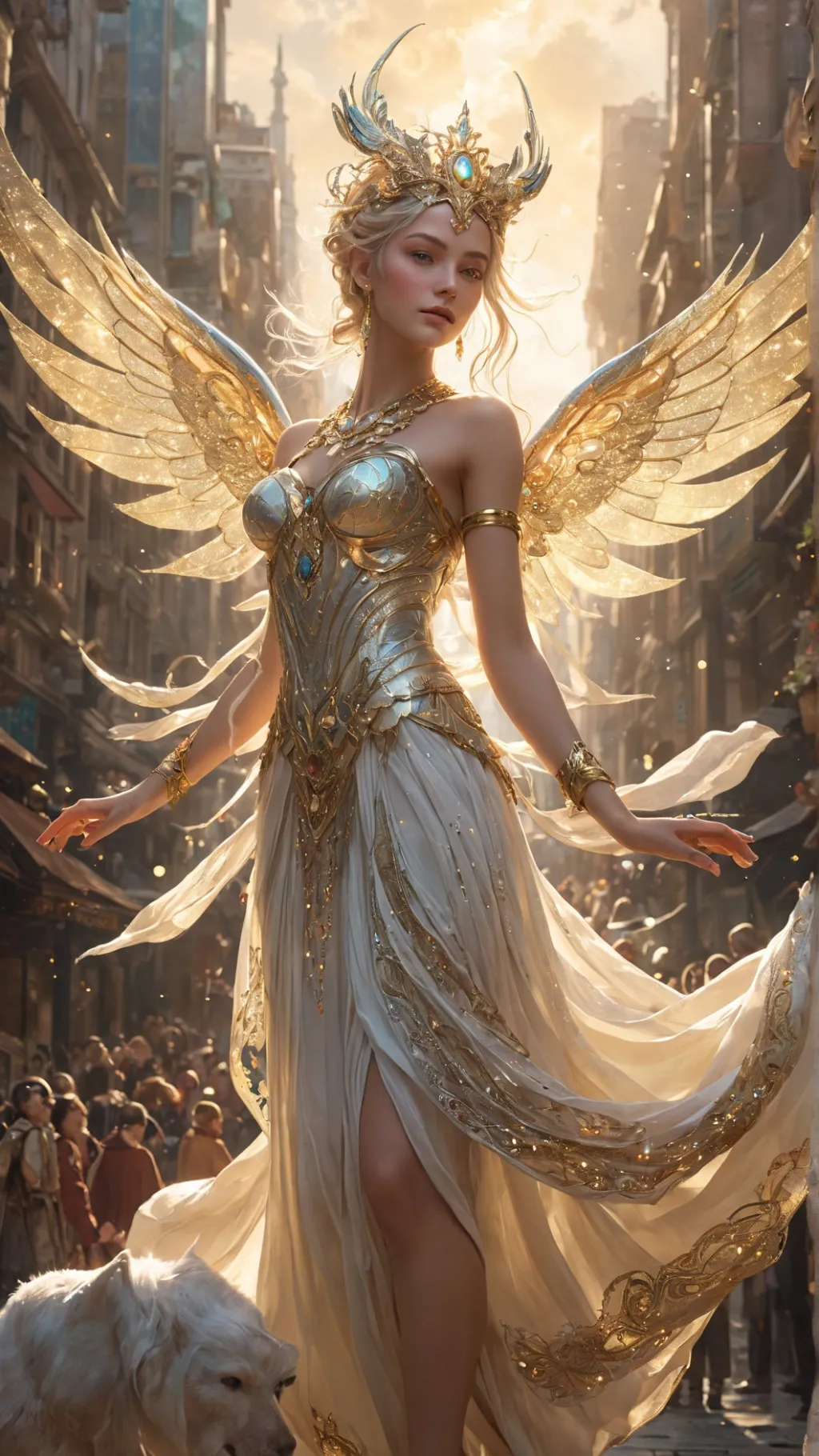 ai character: Lyra background