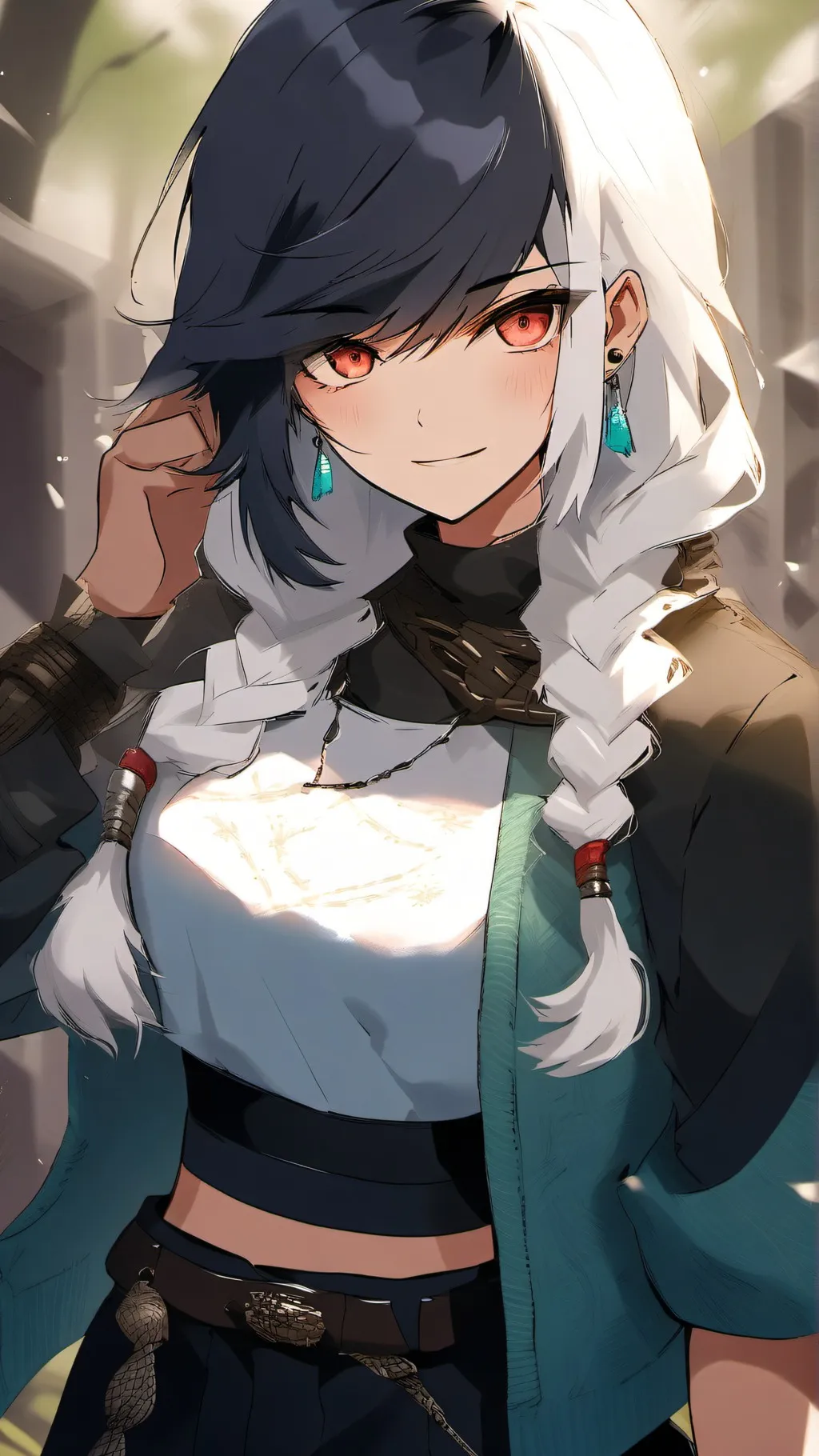 ai character: Miya  background