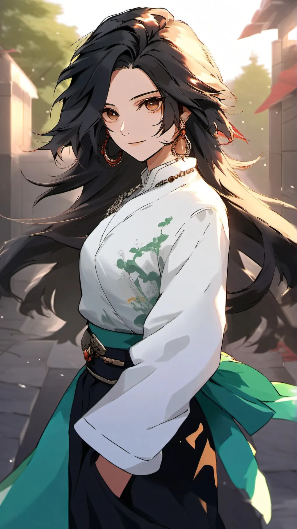 ai character: husband shoto mha background