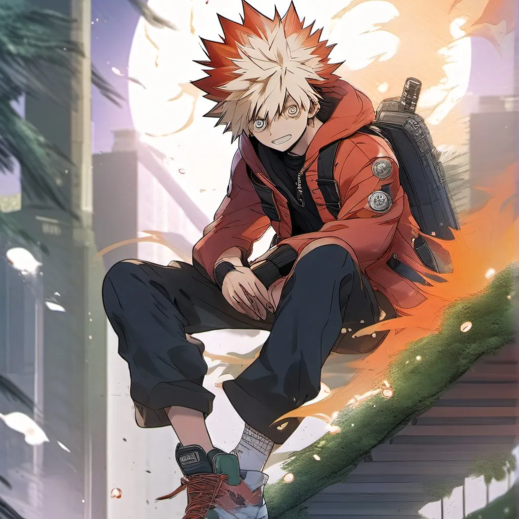 chat with ai character:  husband bakugo