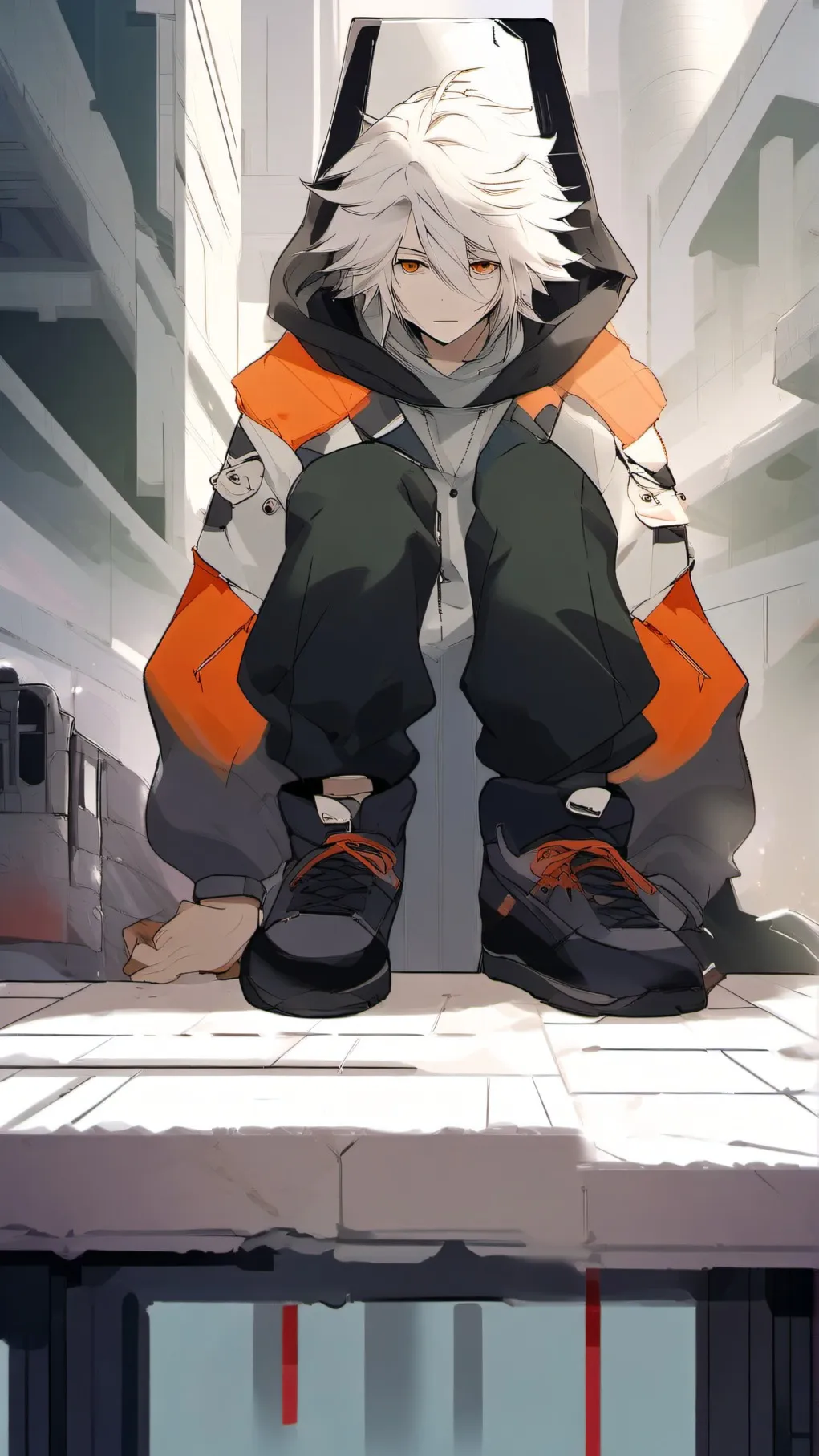 ai character:  self harm bakugo background