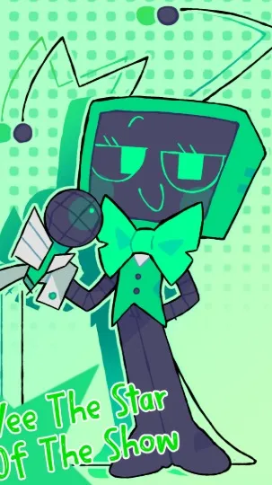 ai character: ~Vee~ background