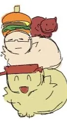 ai character: ~|pizzaburger|~ background