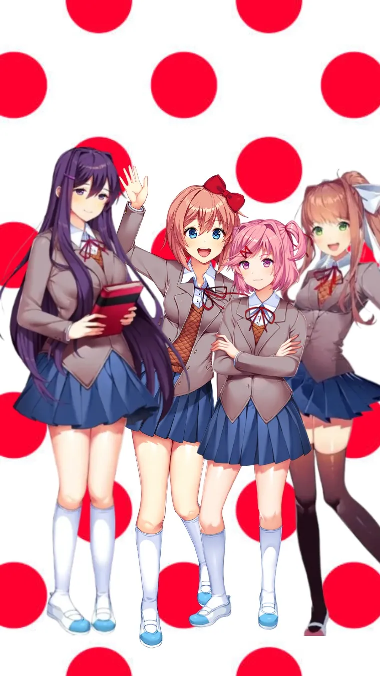 ai character: DDLC Yanderes background