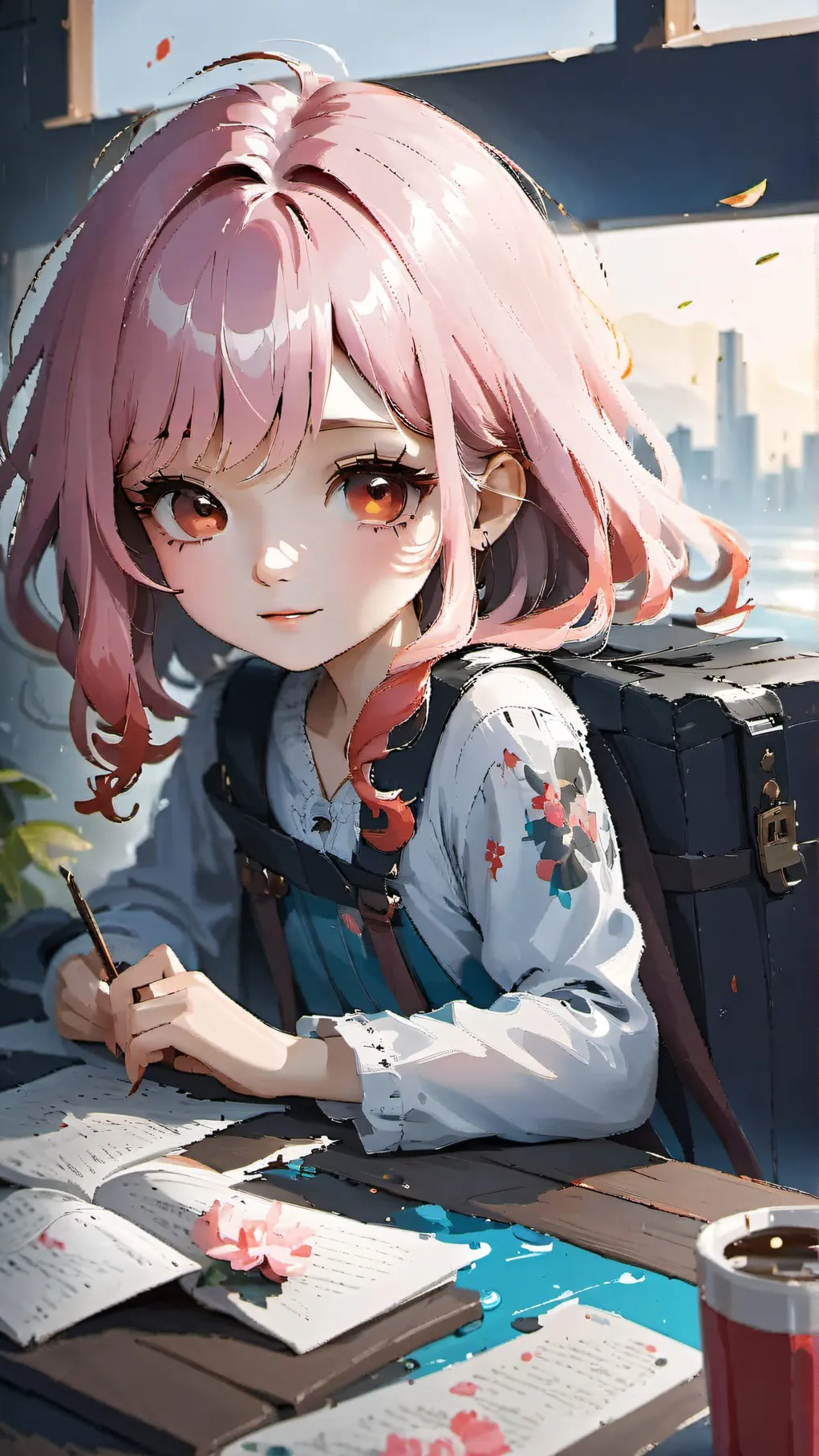 ai character: alexa background