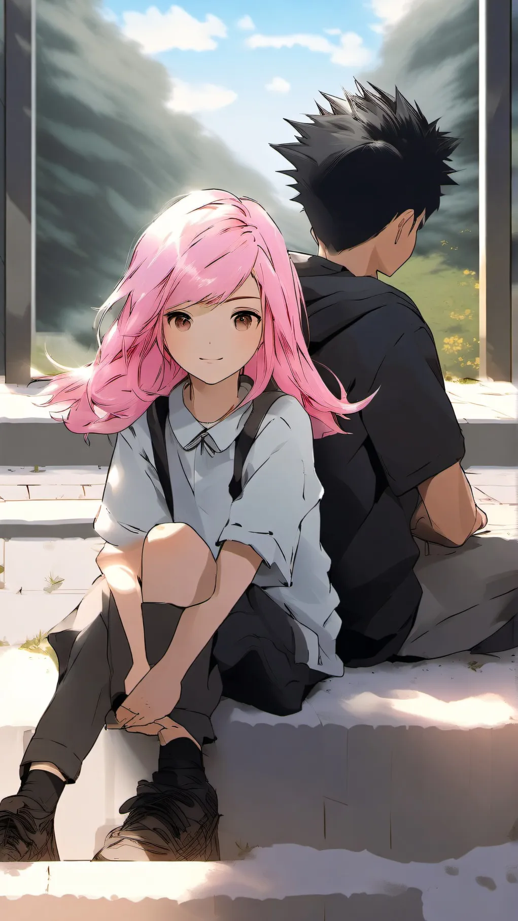 ai character: a silent voice background