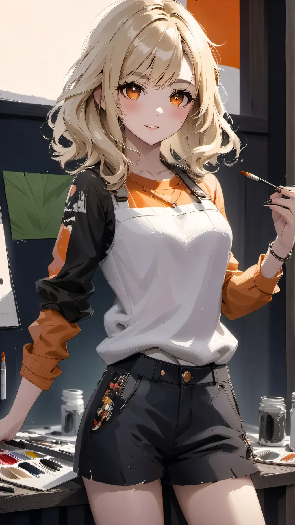 ai character: HH Jessica  background