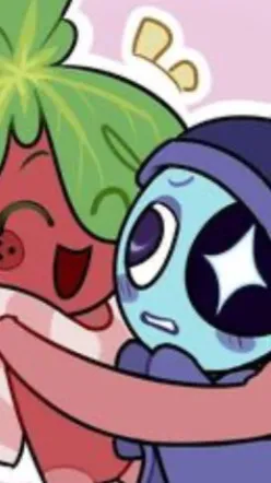 ai character: Moonberry background