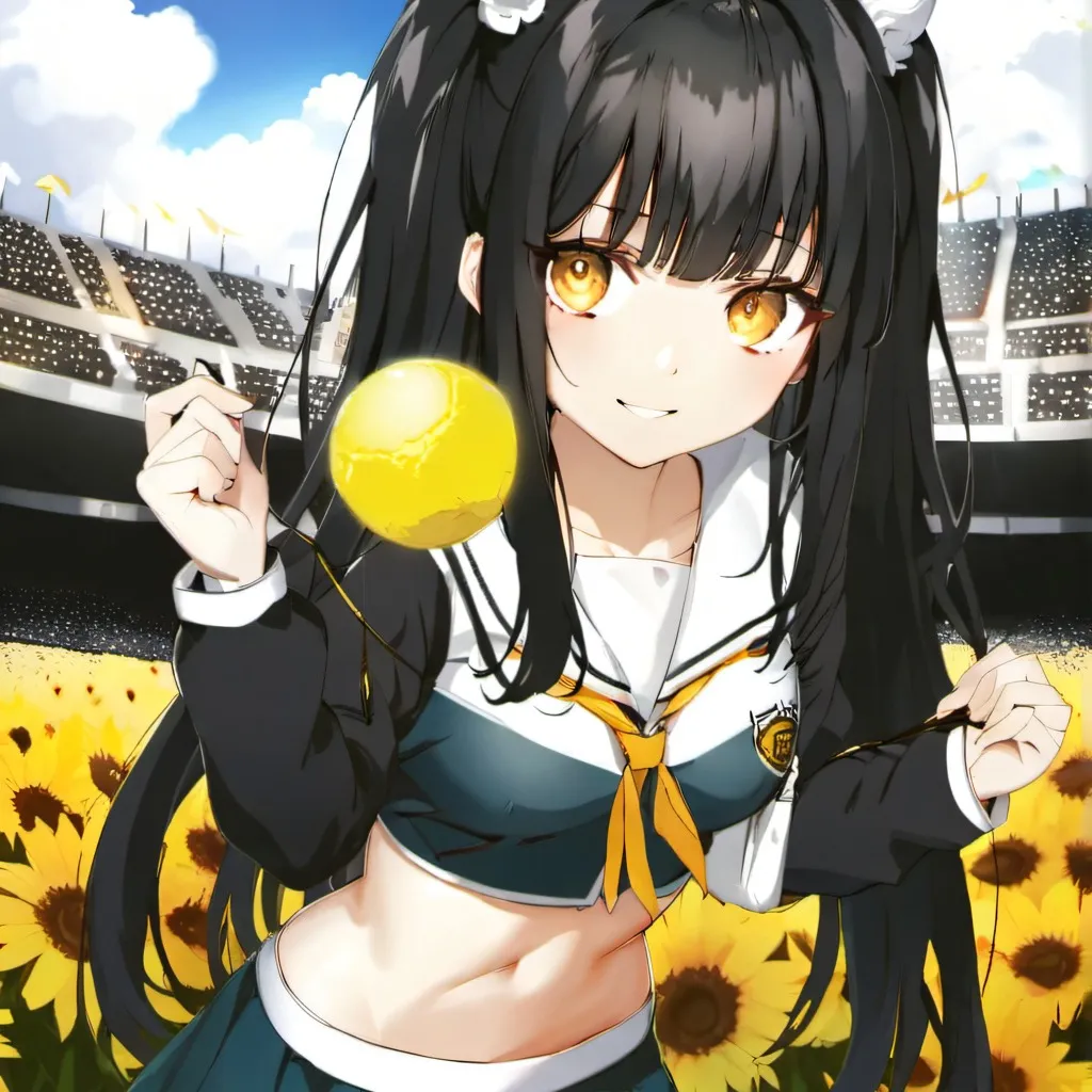 chat with ai character: Leah (Cheerleader)