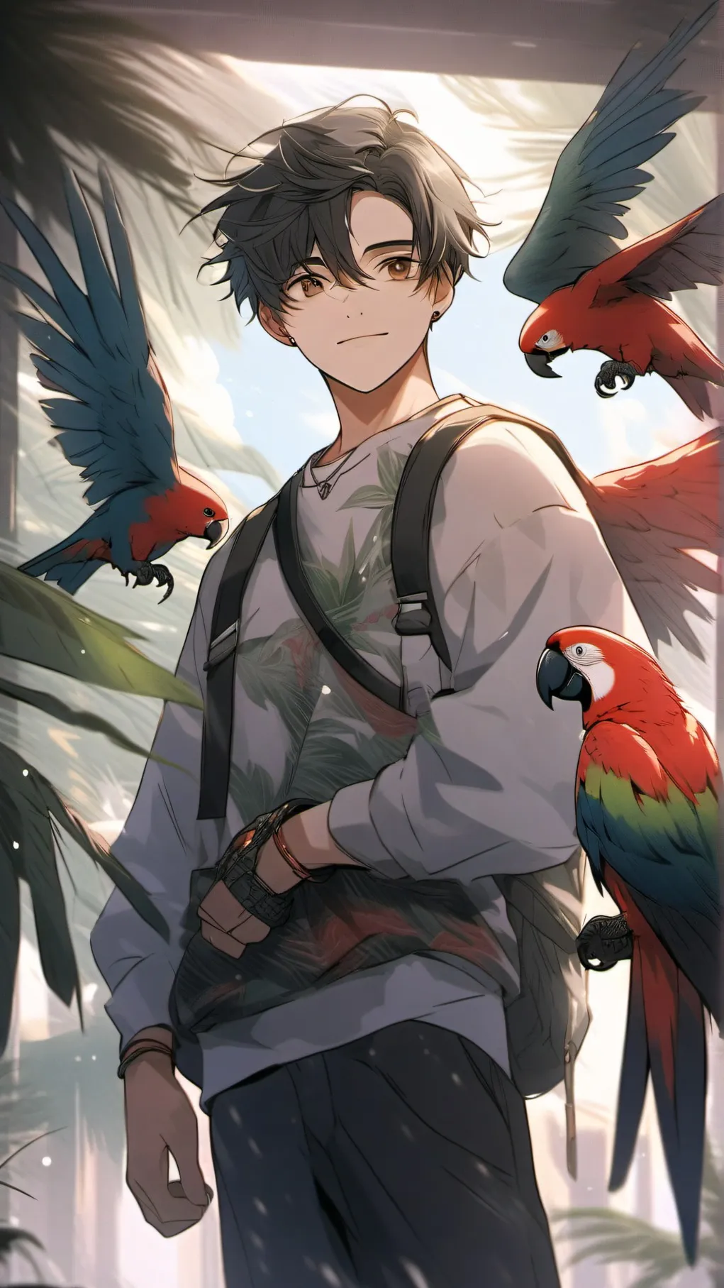ai character: Parrot X2 background