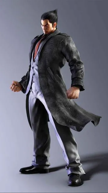 ai character: Kazuya Mishima background