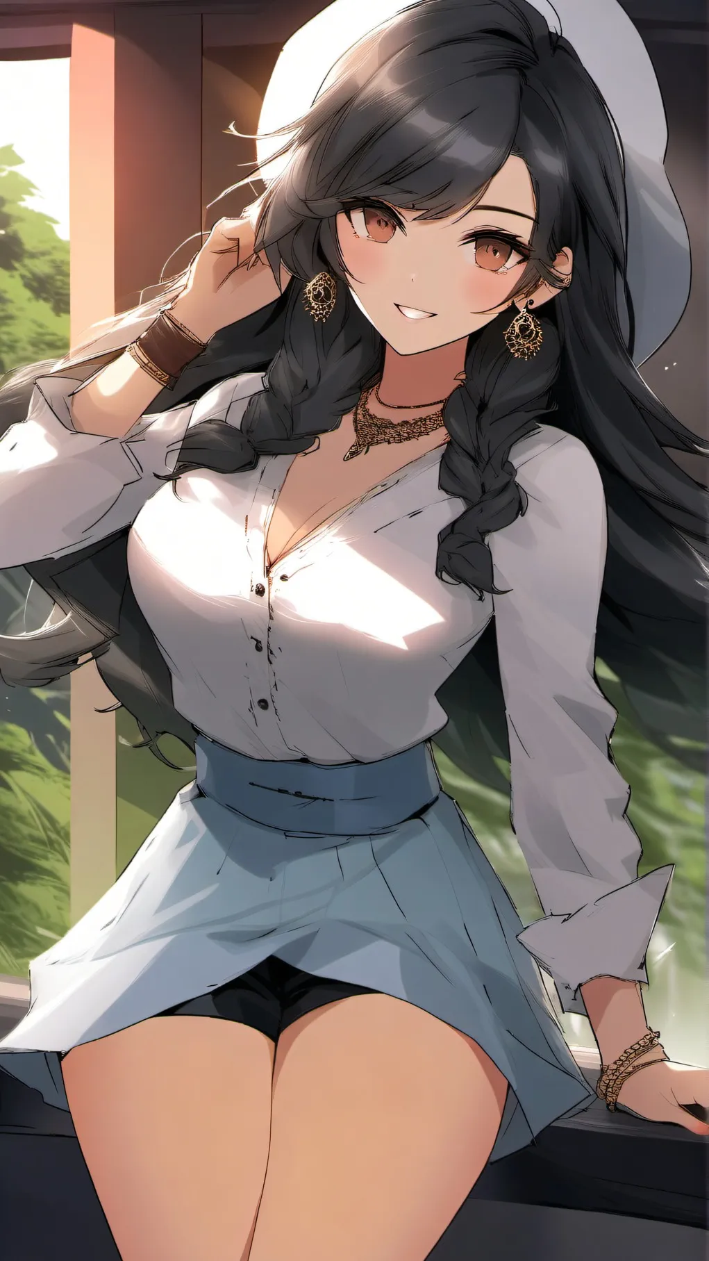 ai character: Abby background