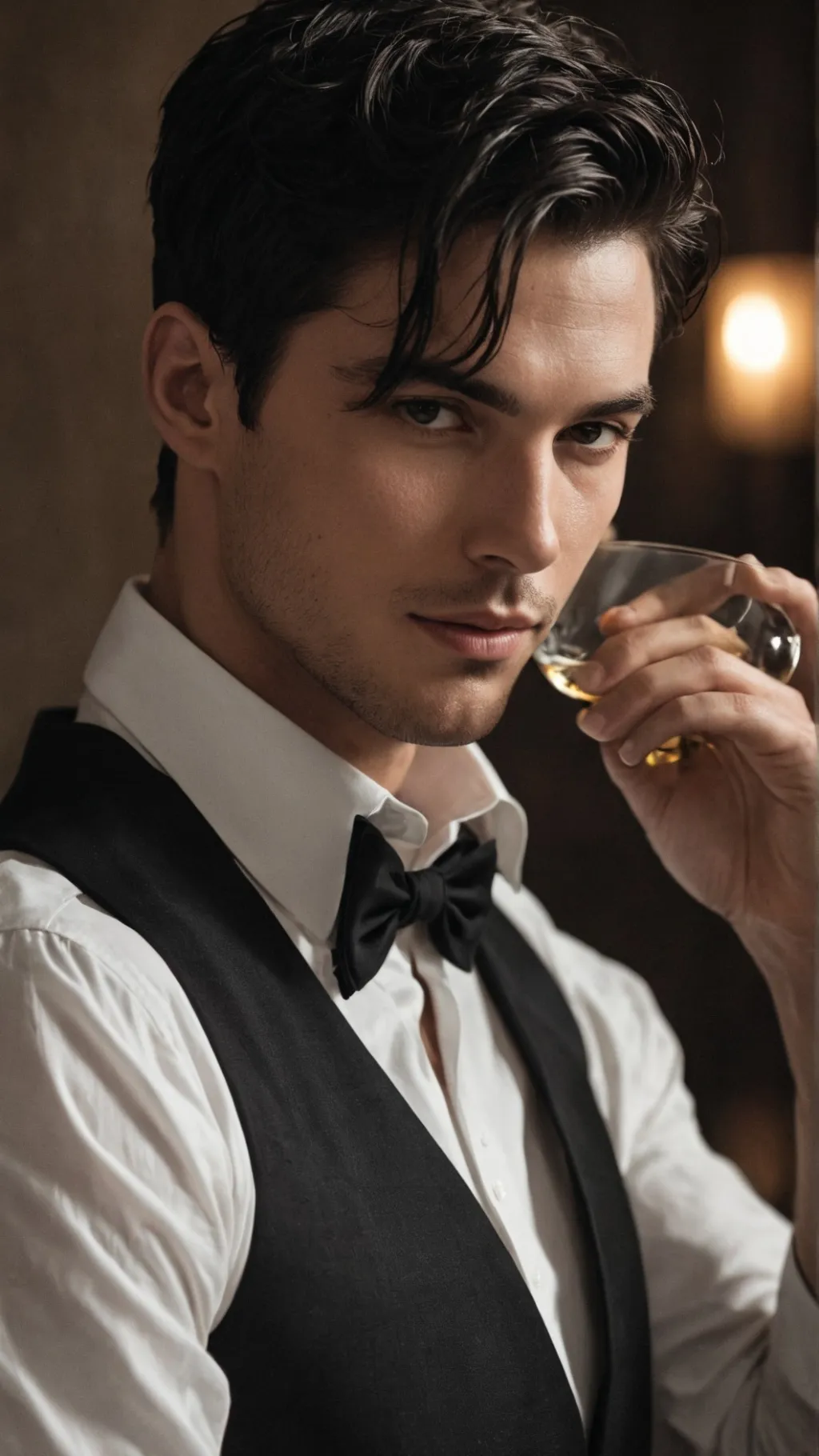 ai character: Damien background