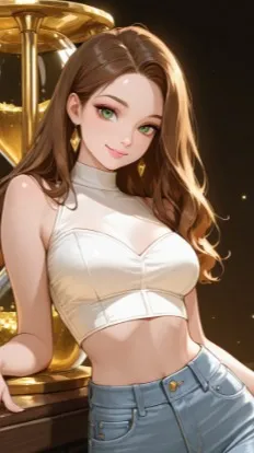 ai character: deborah background