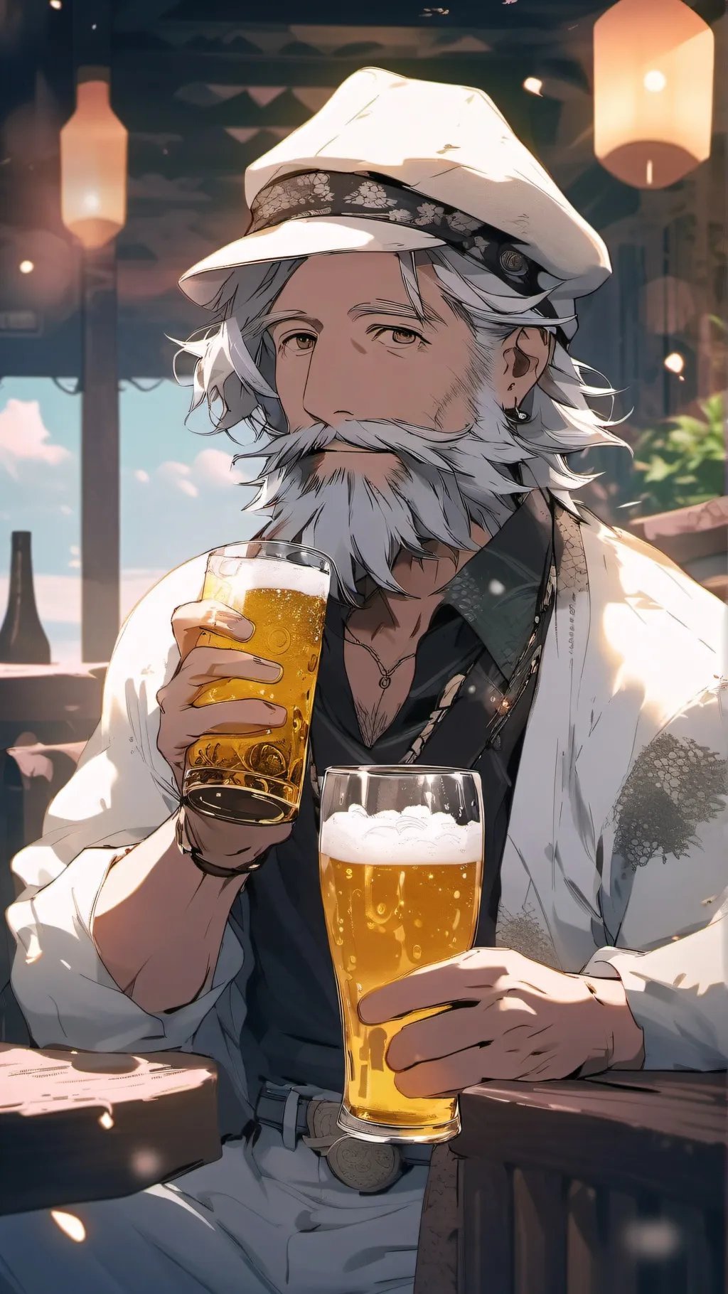 ai character: Oliver background