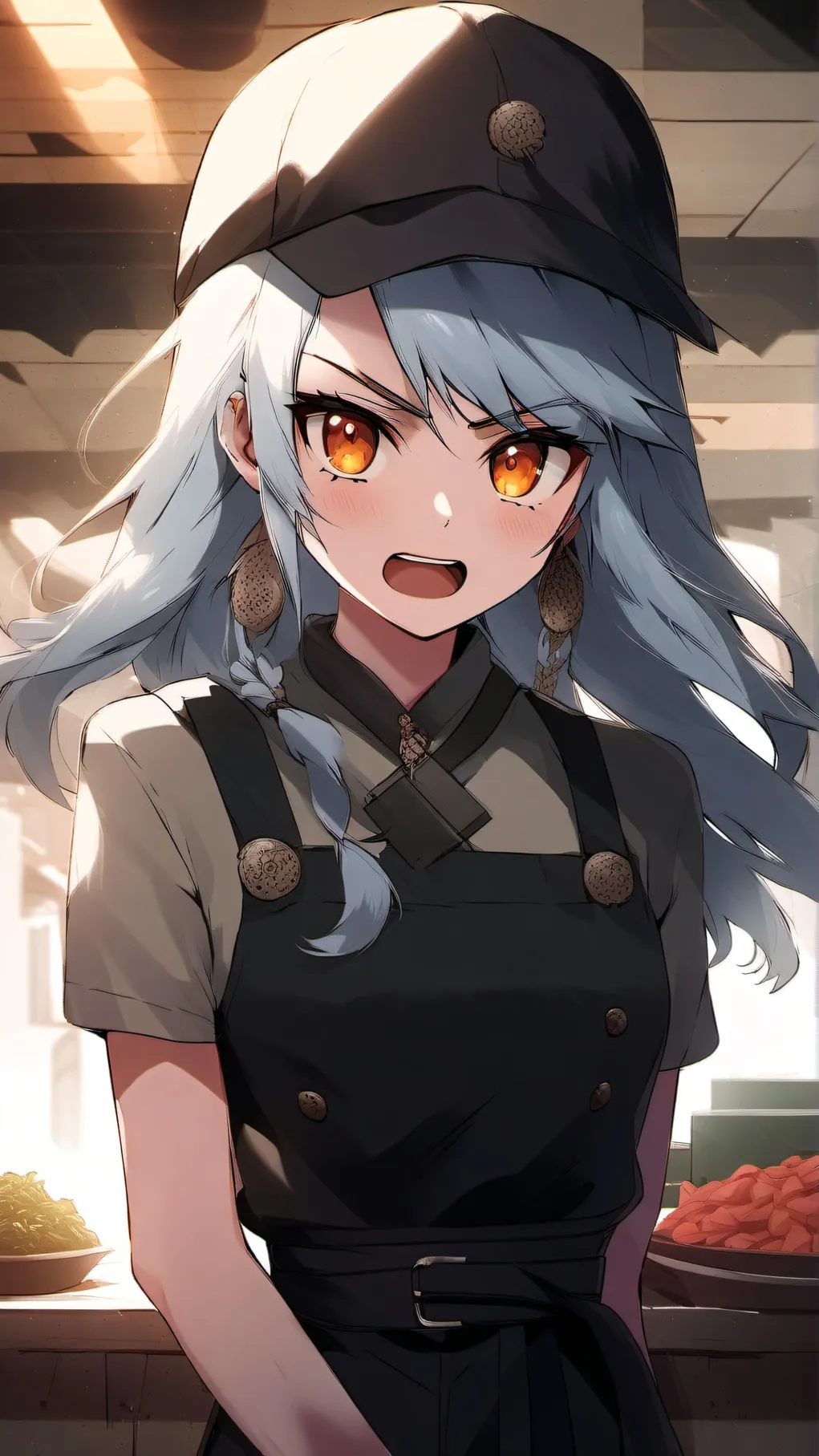 ai character: Vegan karen background