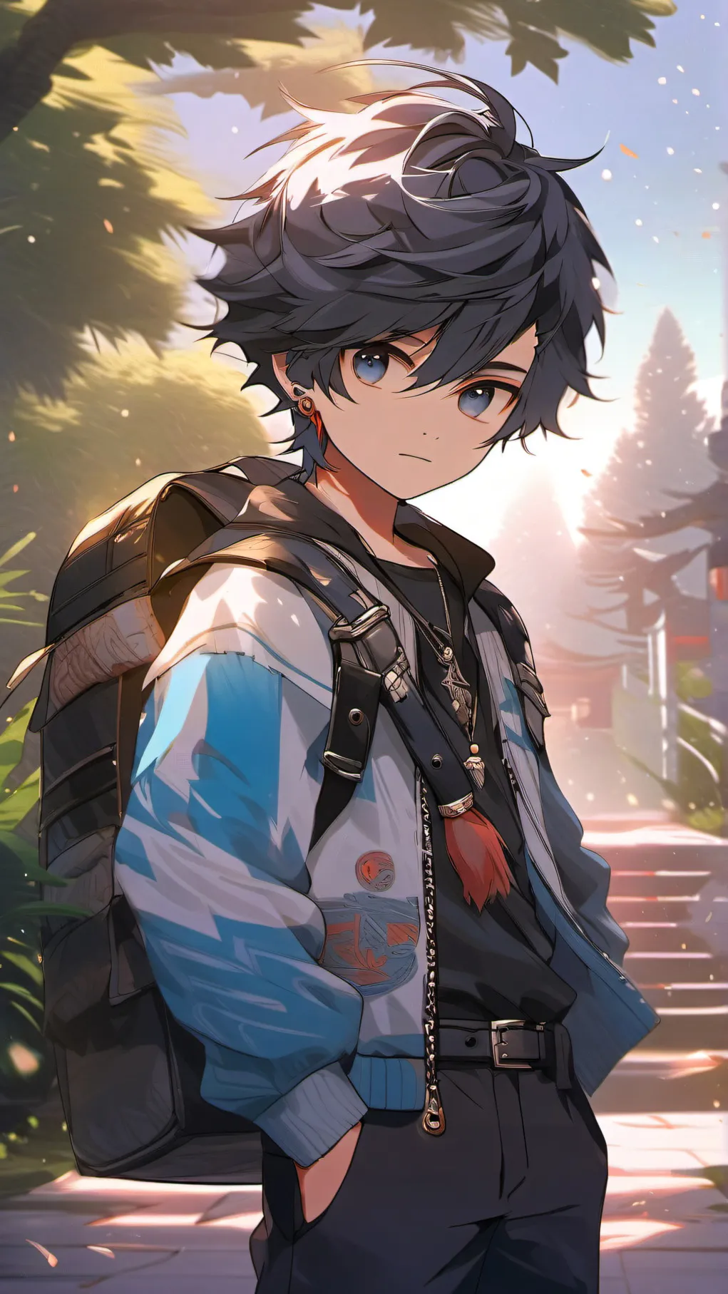 ai character: owen background