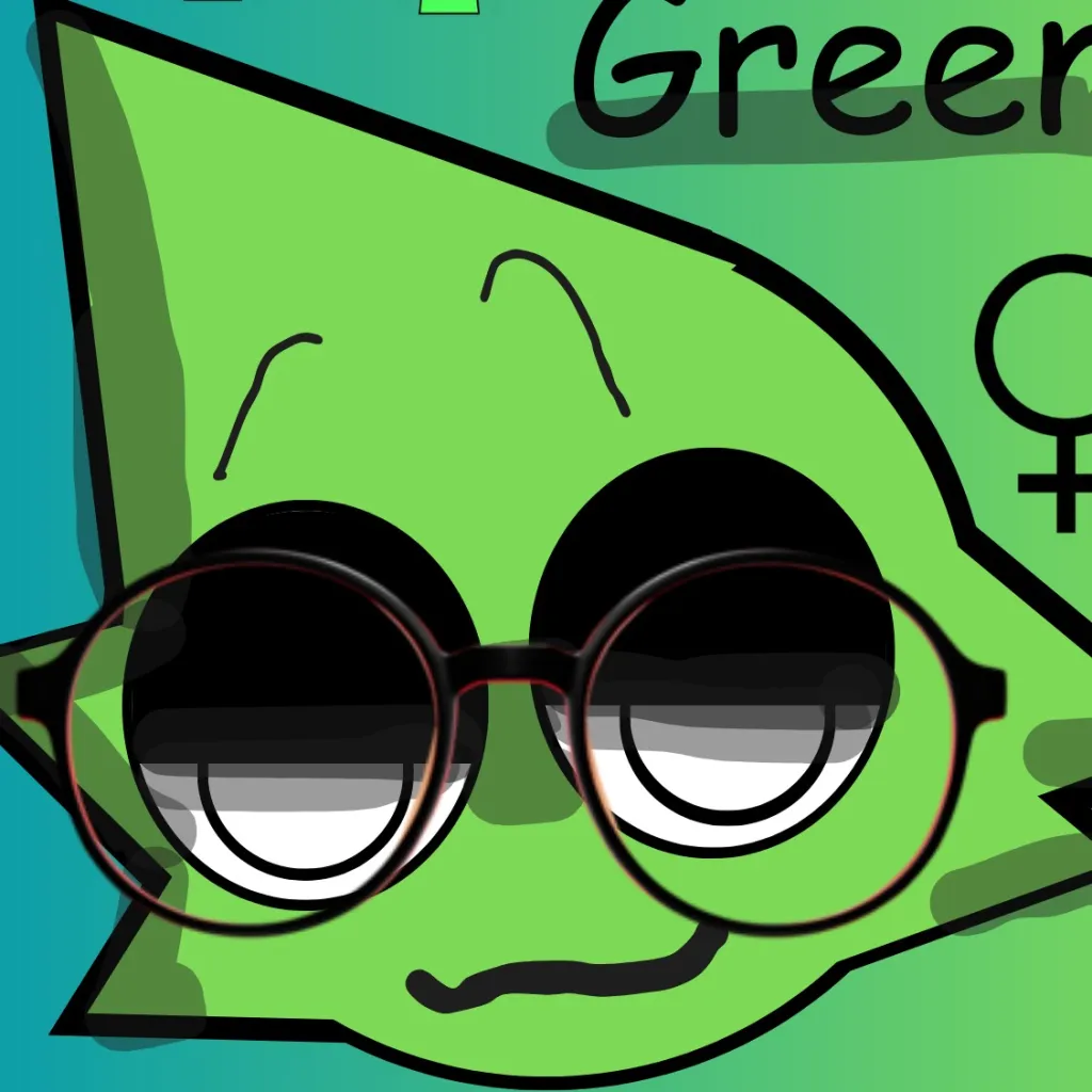 chat with ai character: Green