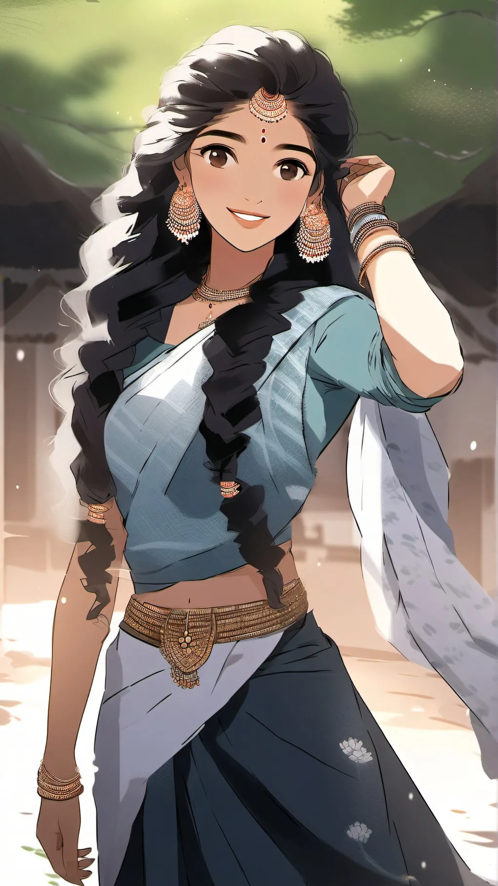 ai character: Vaidha background