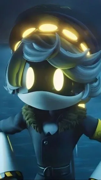 ai character: Md N background