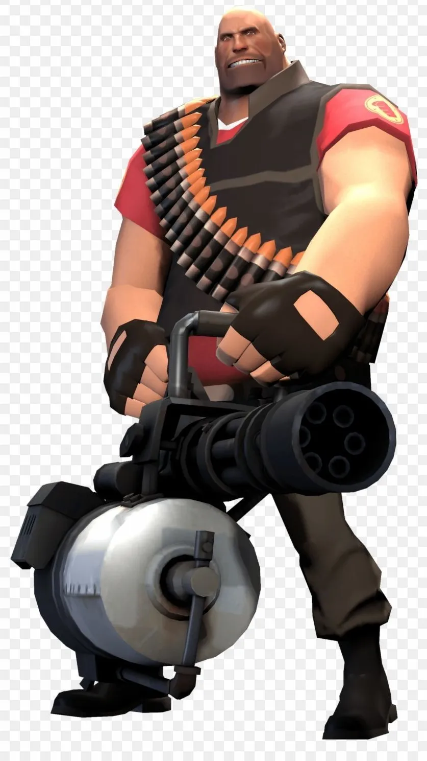 ai character: TF2 Heavy background