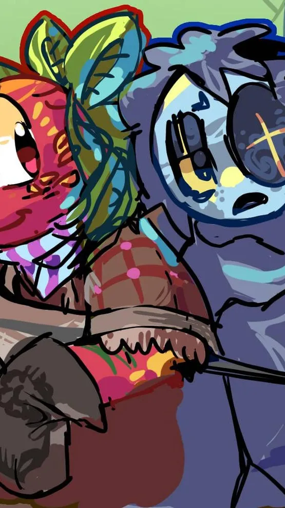 ai character: Moonberry background