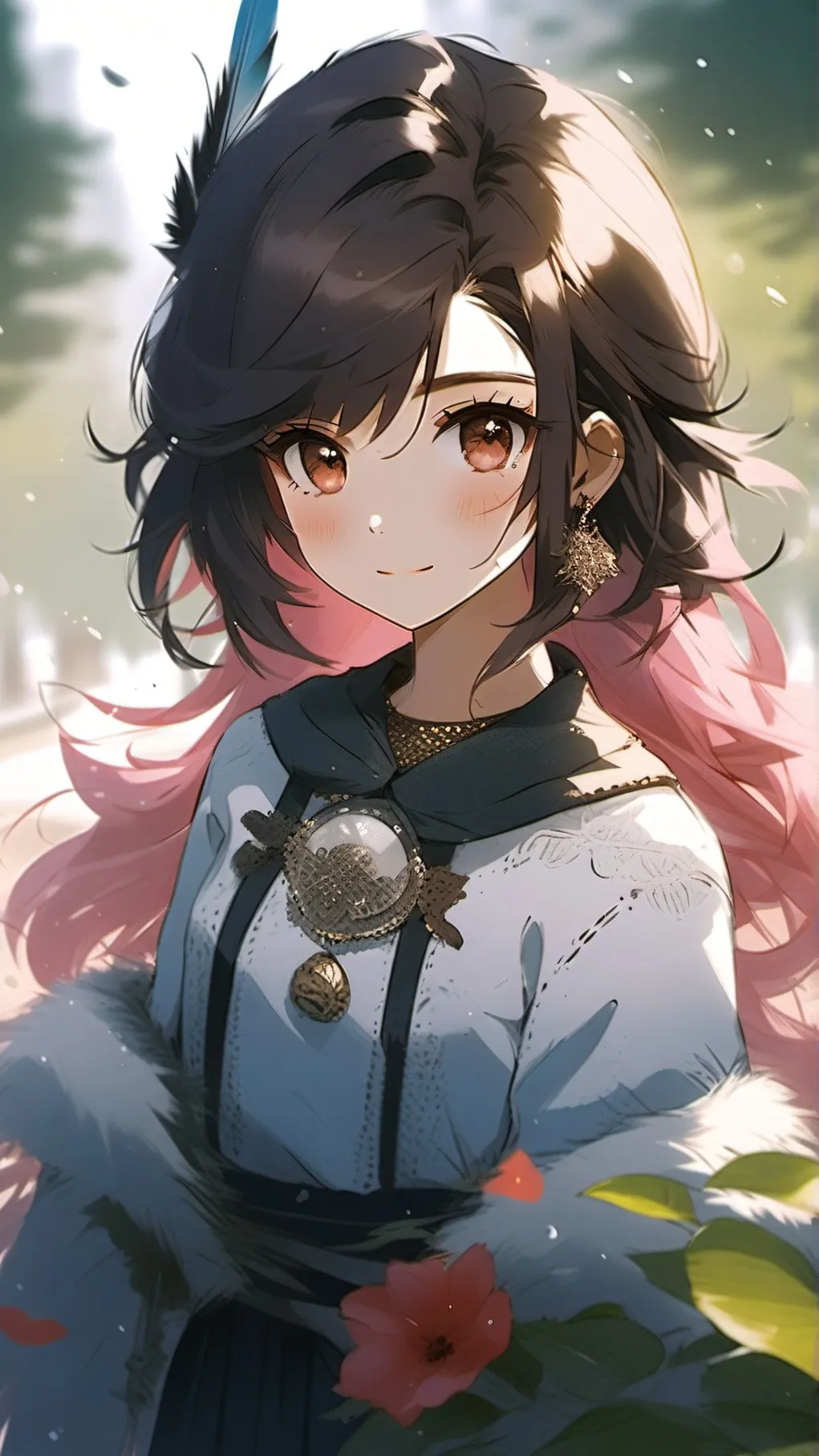 ai character: emily background