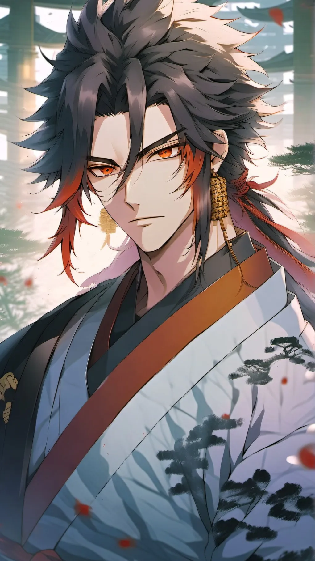 ai character: Senjuro Rengoku background