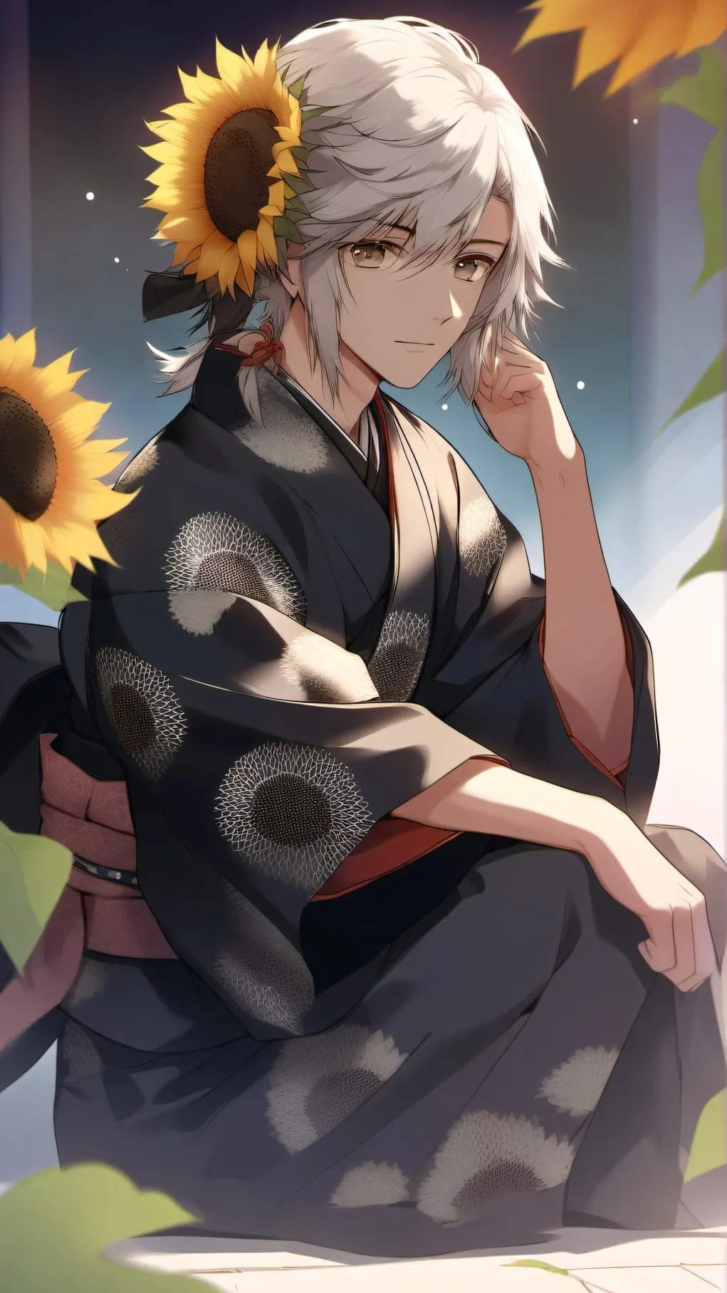 ai character: Hotaru background