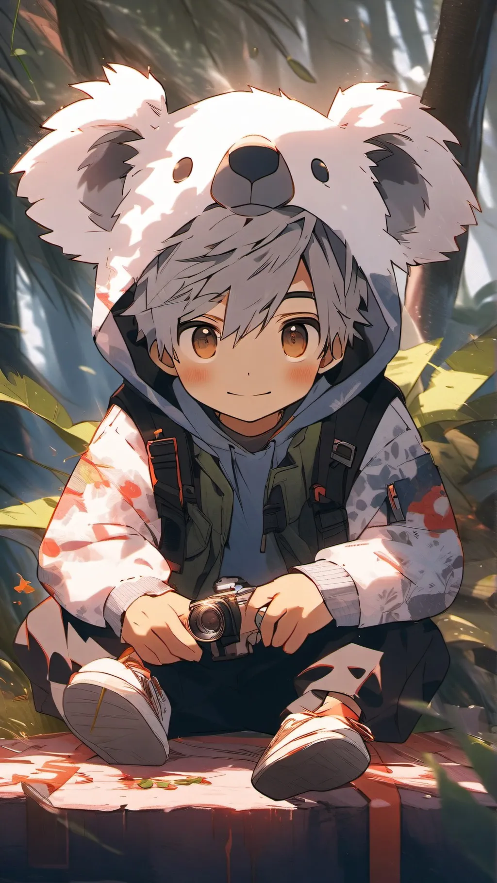 ai character: KoalaAlex background