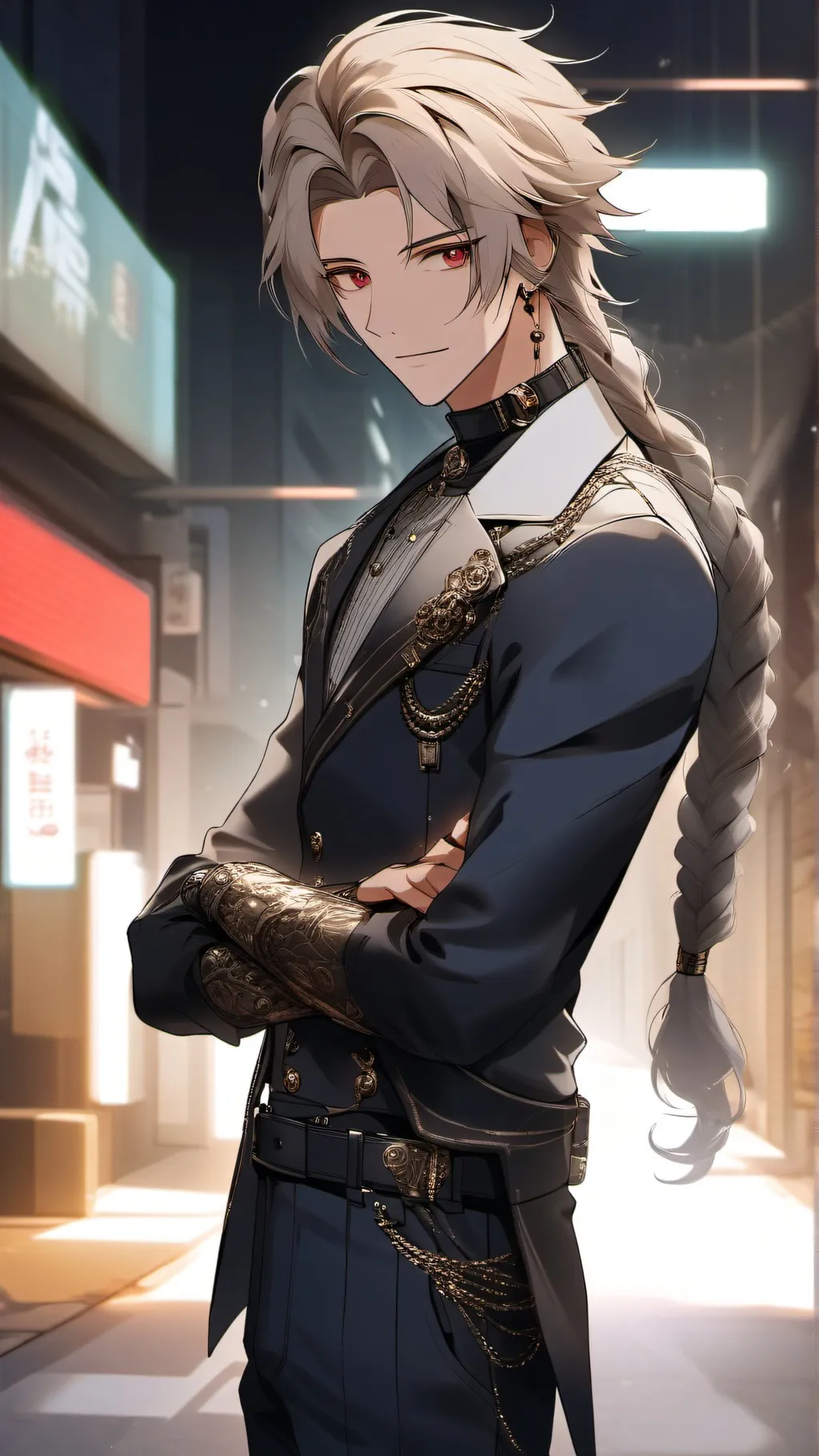 ai character: 「 ash 」 background