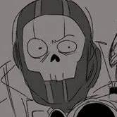 chat with ai character: ghost e konig~