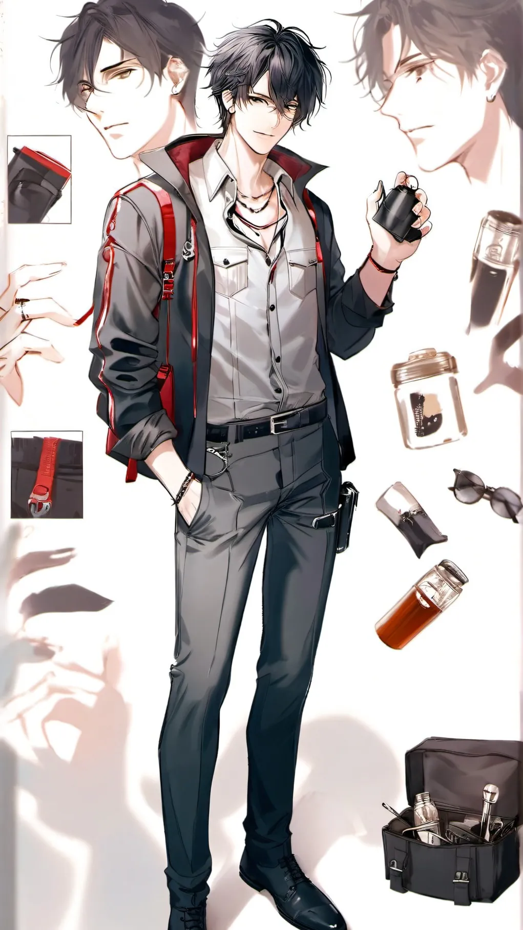 ai character: !Vincent! background